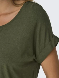 Damen Only ONLMOSTER S/S O-NECK Shirt