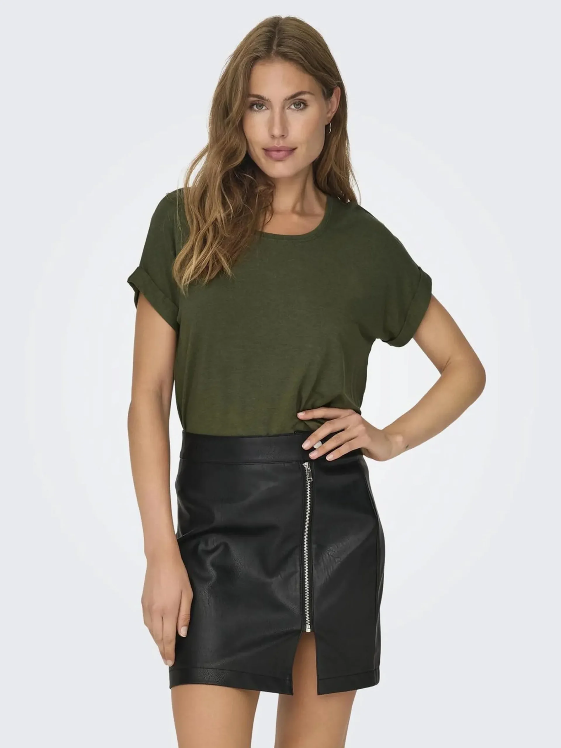 Damen Only ONLMOSTER S/S O-NECK Shirt