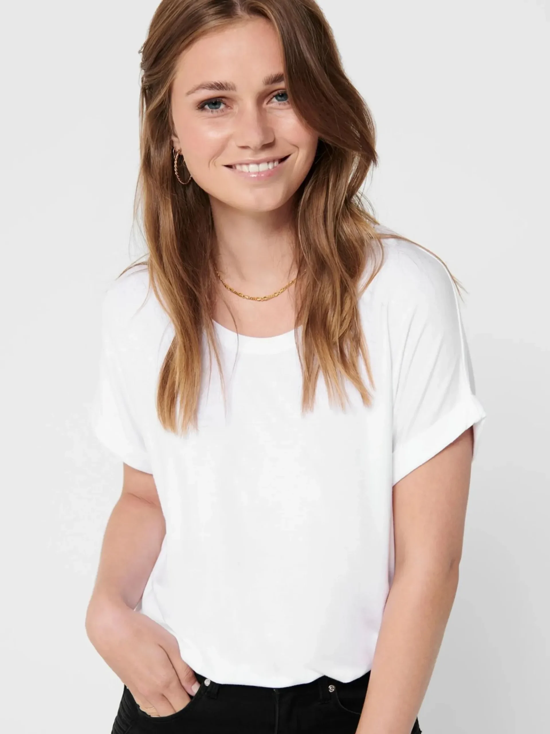 Damen Only ONLMOSTER S/S O-NECK Shirt