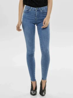 Damen Only ONLPOWER MID SK PUSH Jeans