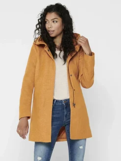 Damen Only ONLSEDONA LIGHT COAT Kapuzenjacke