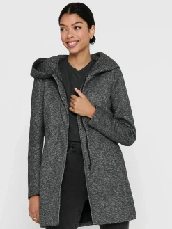 Damen Only ONLSEDONA LIGHT COAT Kapuzenjacke