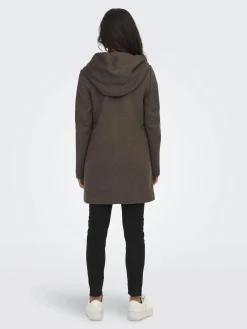 Damen Only ONLSEDONA LIGHT COAT Kapuzenjacke