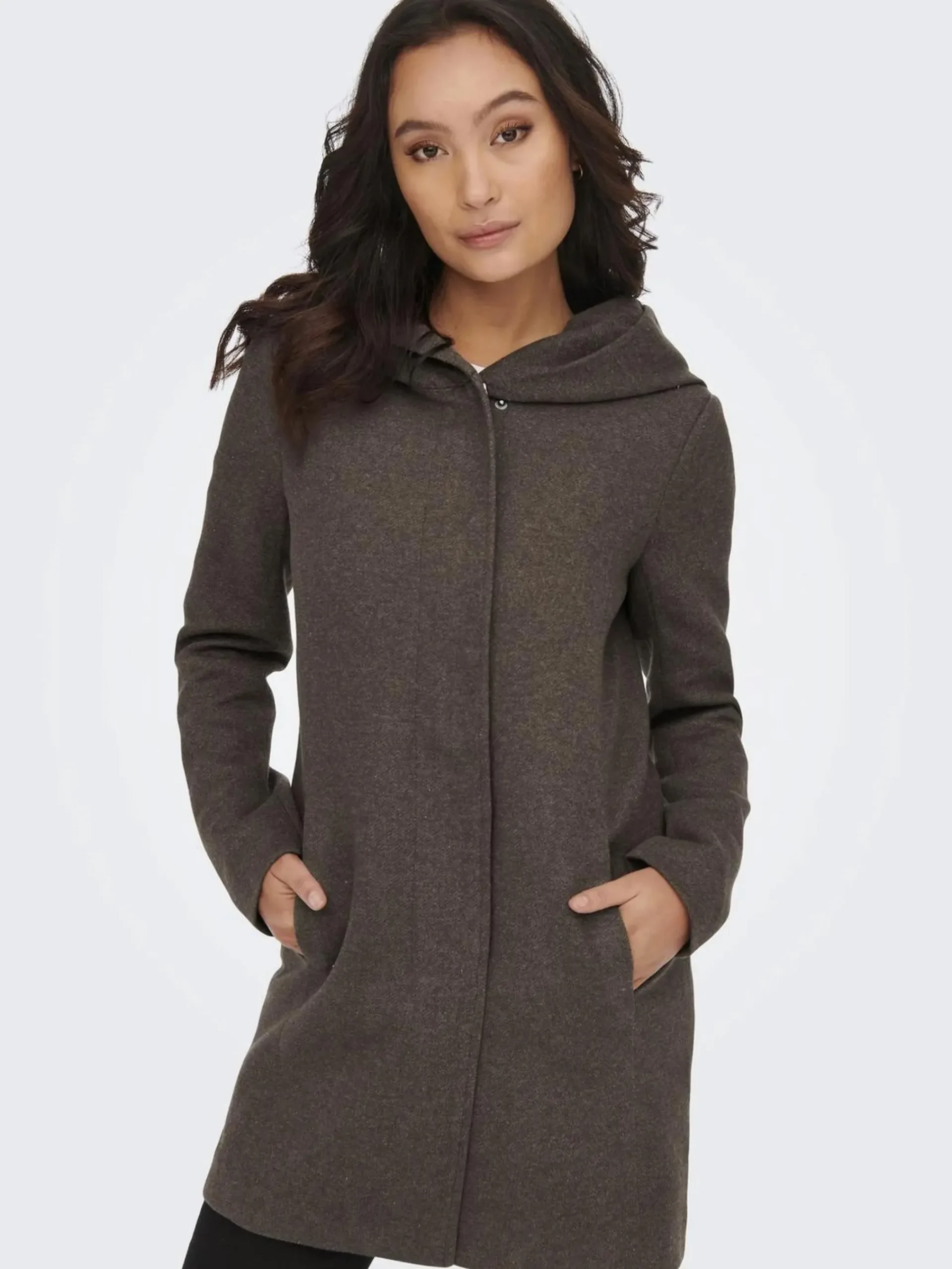 Damen Only ONLSEDONA LIGHT COAT Kapuzenjacke
