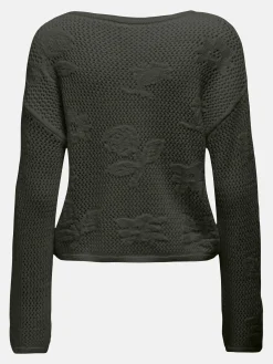 Damen Only ONLSTACY LS O-NECK CC Strickpullover