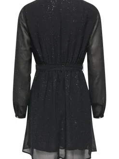 Damen Only ONLSTAR LIFE L/S GLIT Minikleid