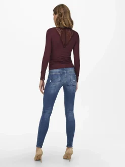 Damen Only ONLTILDE L/S HIGH NECK Longsleeve