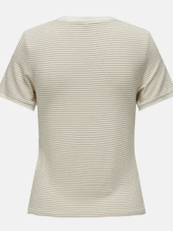 Damen Only ONLTINE S/S O-NECK TO Shirt