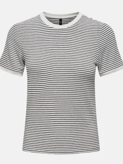 Damen Only ONLTINE S/S O-NECK TO Shirt