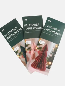 Weihnachten Papiertannenbaum faltbar, 25cm hoch