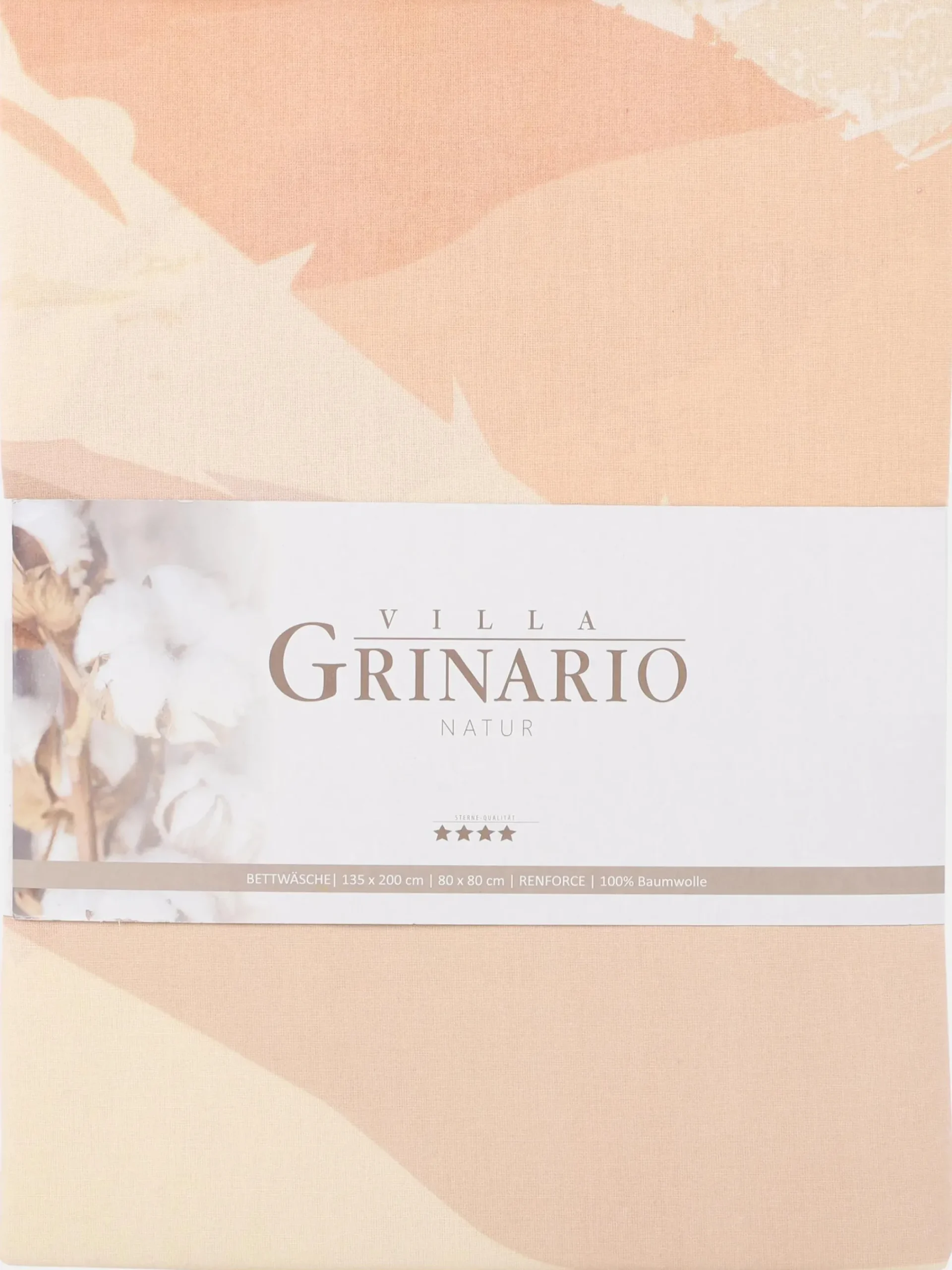 Villa Grinario Renforce Bettwäsche in Aquarell Optik