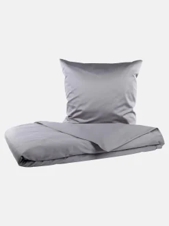 Villa Grinario Satinbettwäsche unifarben 135x200cm