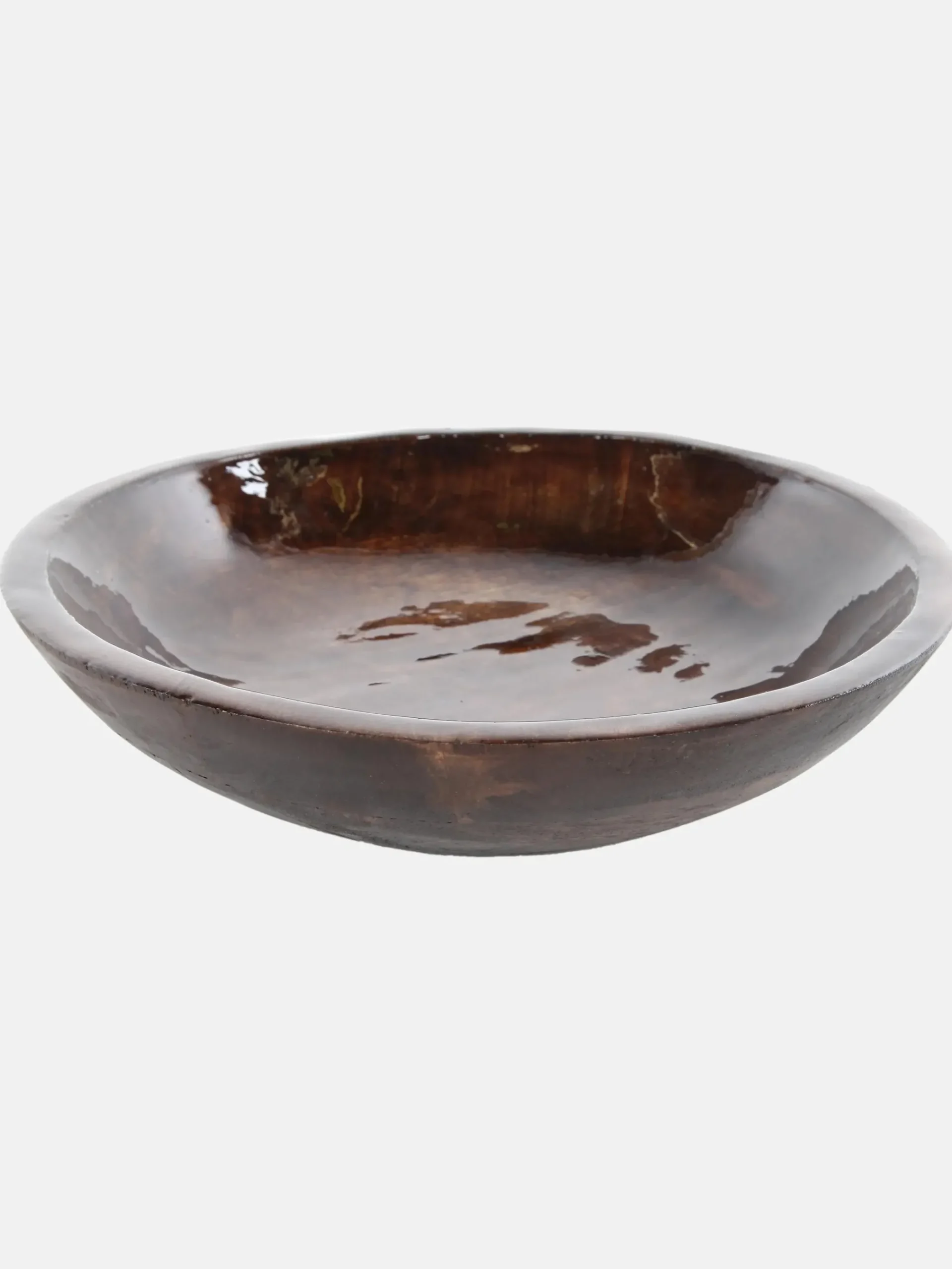 Deko Artikel Schüssel aus Mangoholz 30x30x6,8cm