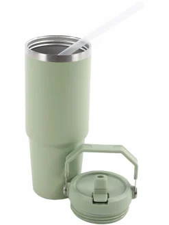 Dream House Thermobecher inkl. Flip-Strohhalm 900ml