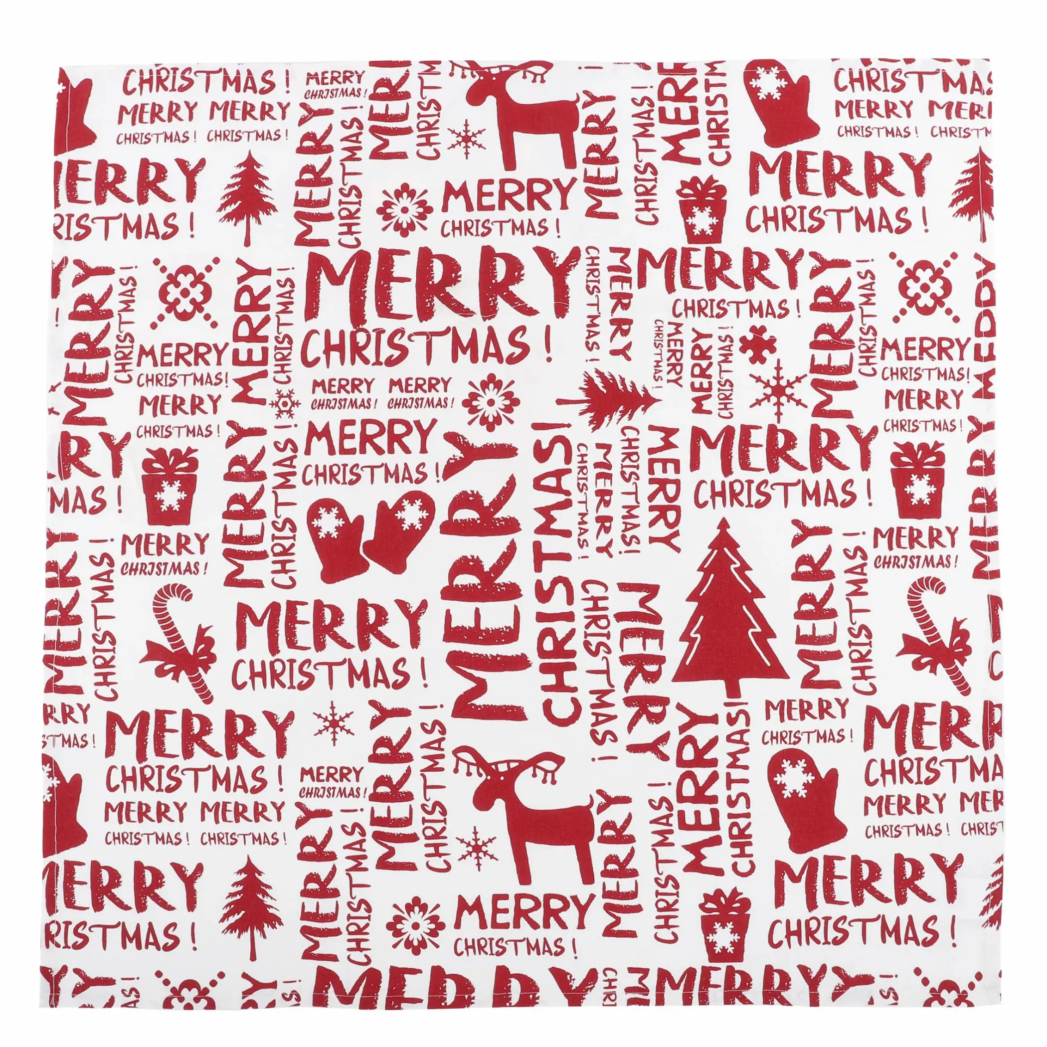 Dream House Tischdecke "Merry Christmas" 80x80cm