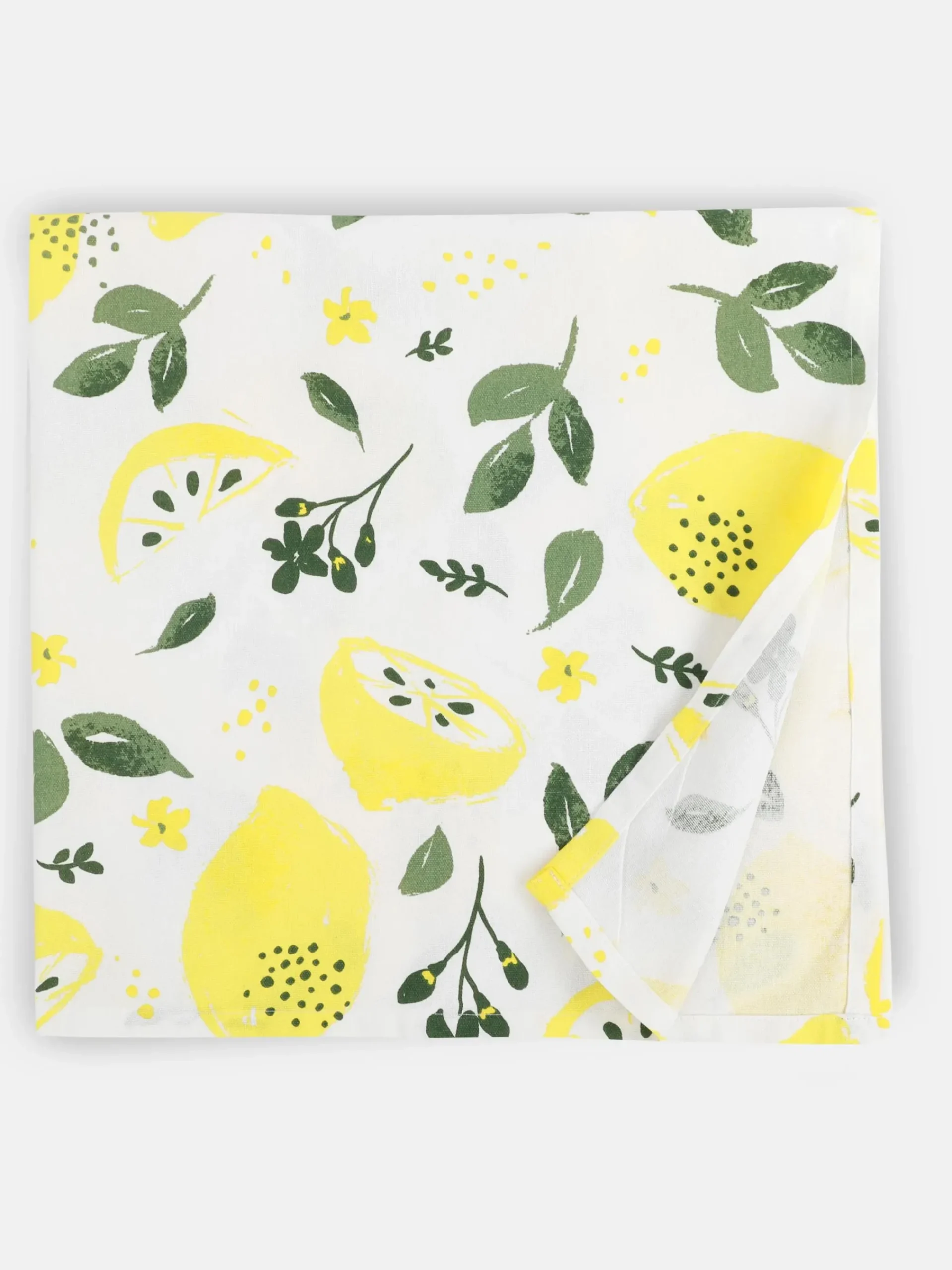 Dream House Tischdecke mit Blättern und Früchten, 80x80cm