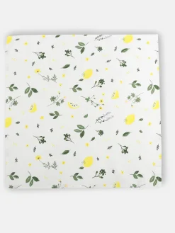 Dream House Tischdecke mit Blättern und Früchten, 80x80cm