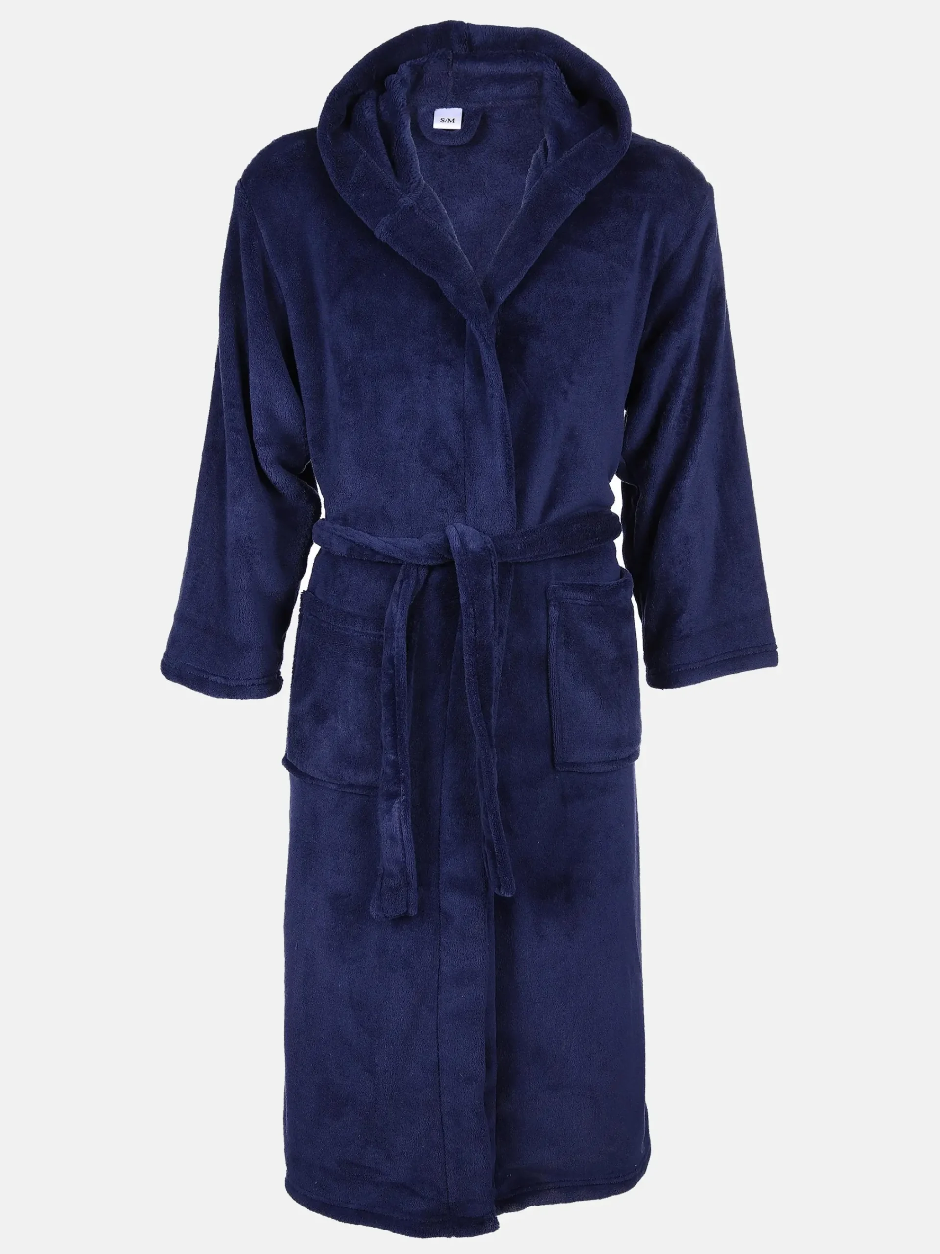 Deluxe Unisex Teddy Bademantel mit Kapuze