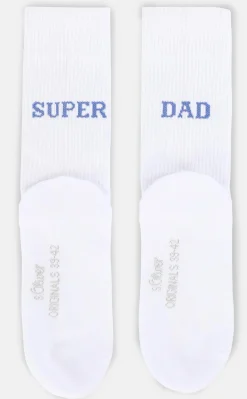 Damen s.Oliver Unisex Tennissocken mit Stickerei