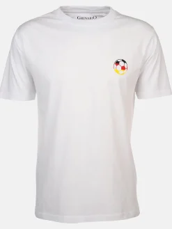 Damen Grinario Sports Unisex T-Shirt Fussball EM24 Deutschland