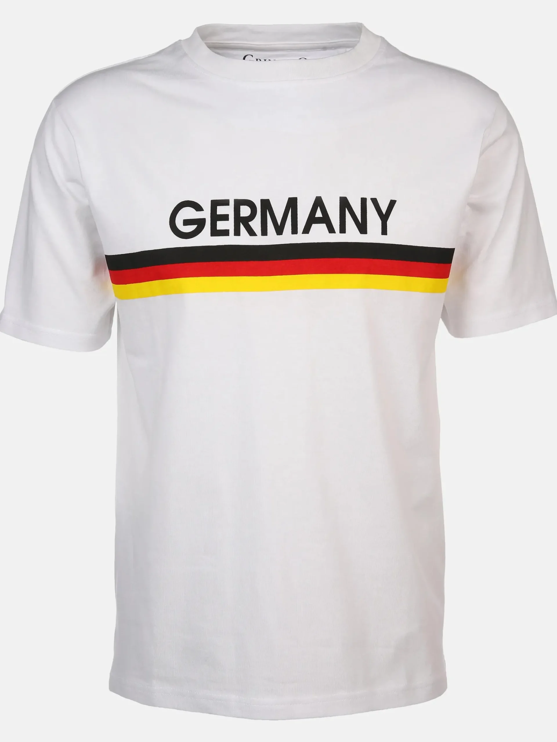 Damen Grinario Sports Unisex T-Shirt Fussball EM24 Deutschland