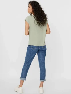 Damen Vero Moda VMFILLI SS V-NECK TEE T-Shirt