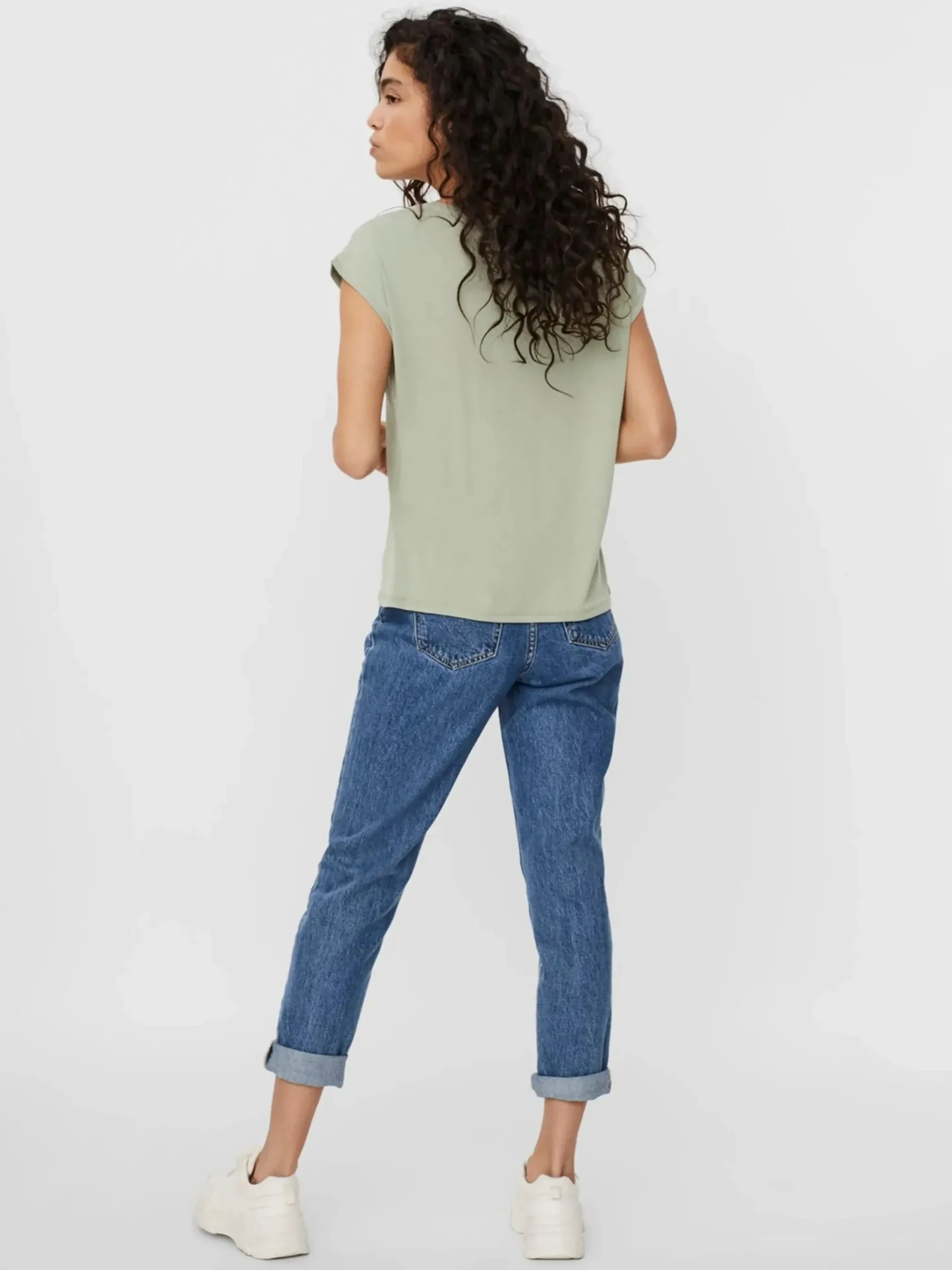 Damen Vero Moda VMFILLI SS V-NECK TEE T-Shirt