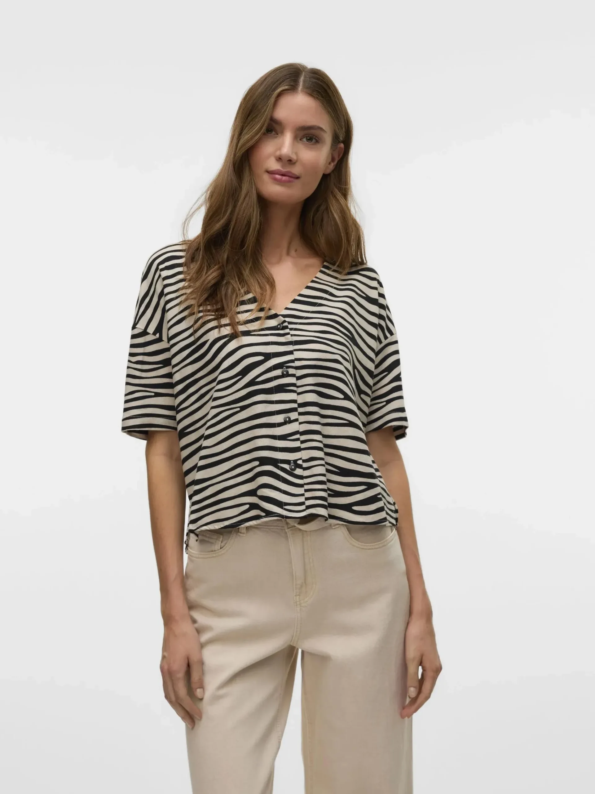 Damen Vero Moda VMJESMILO 2/4 SHIRT W Bluse