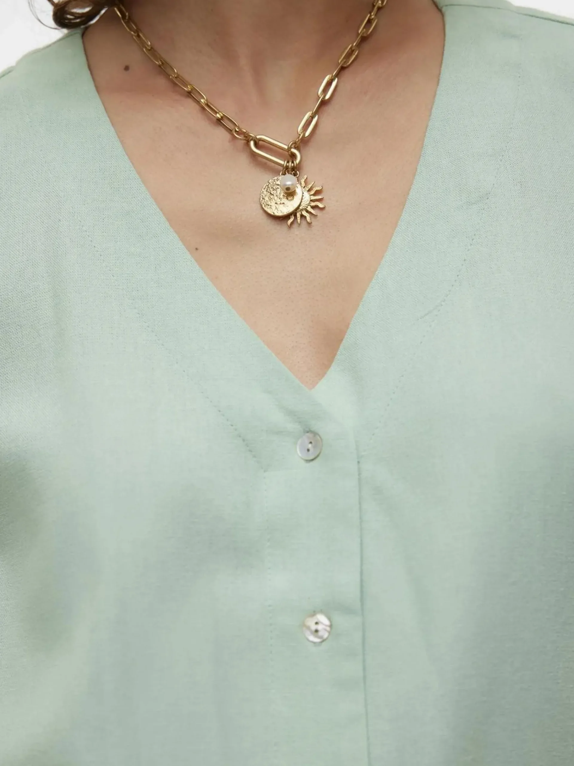 Damen Vero Moda VMJESMILO 2/4 SHIRT W Bluse