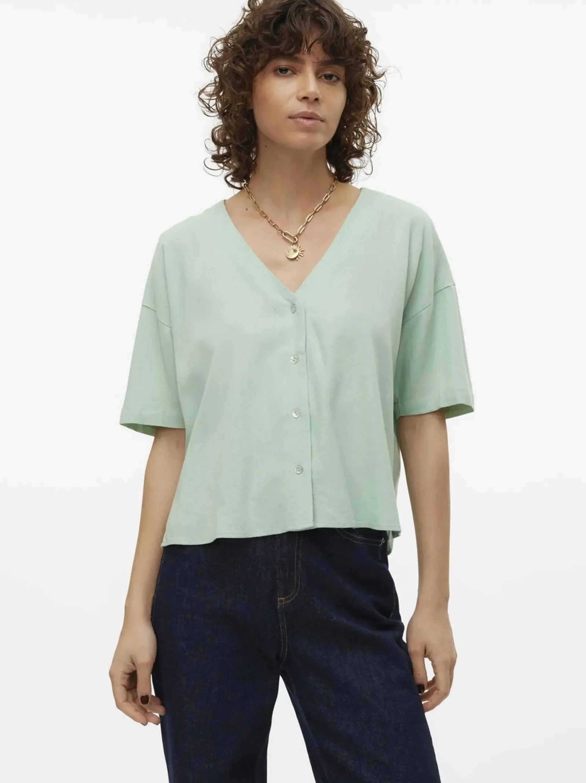 Damen Vero Moda VMJESMILO 2/4 SHIRT W Bluse
