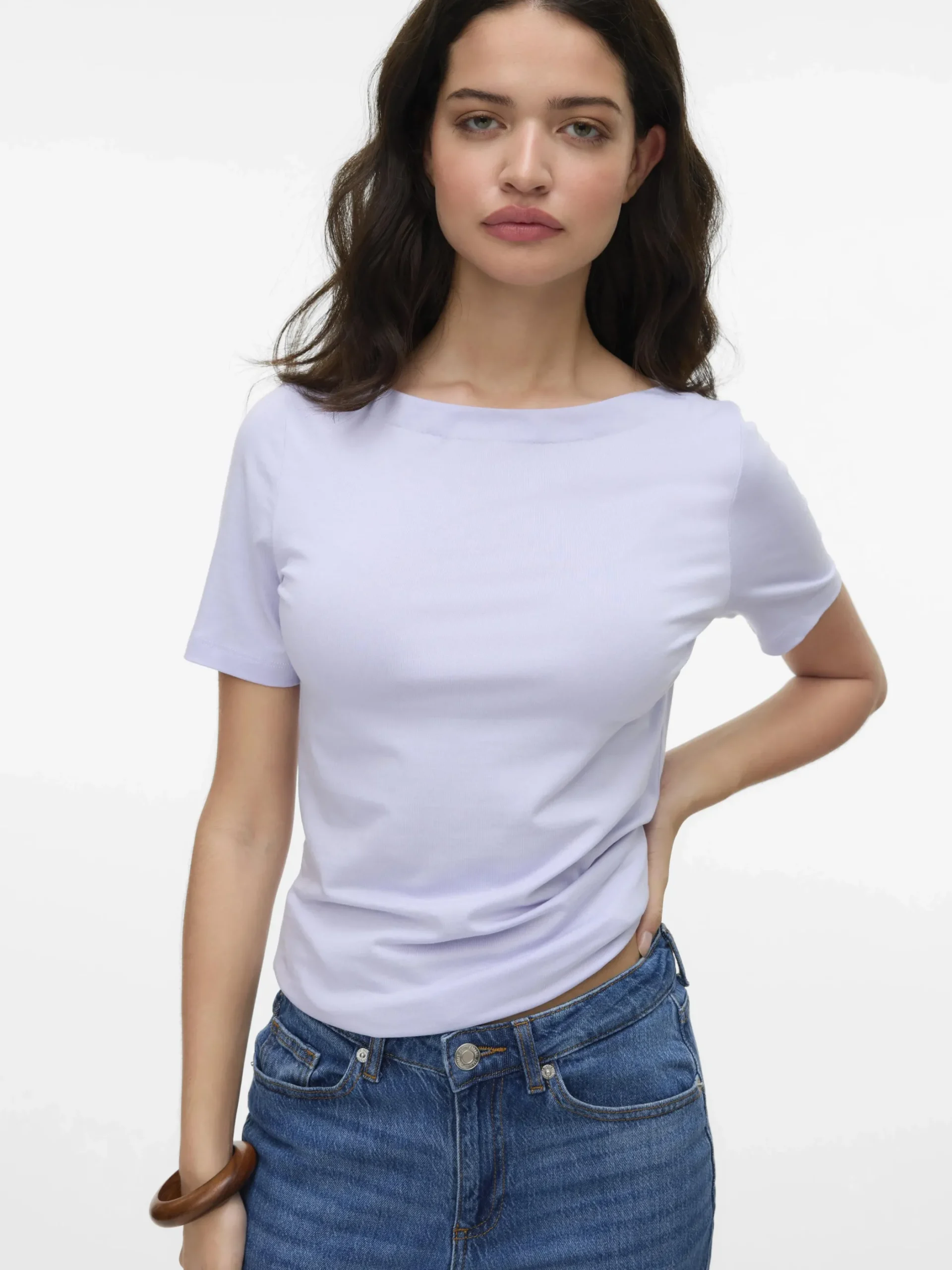 Damen Vero Moda VMPANDA MODAL S/S TOP