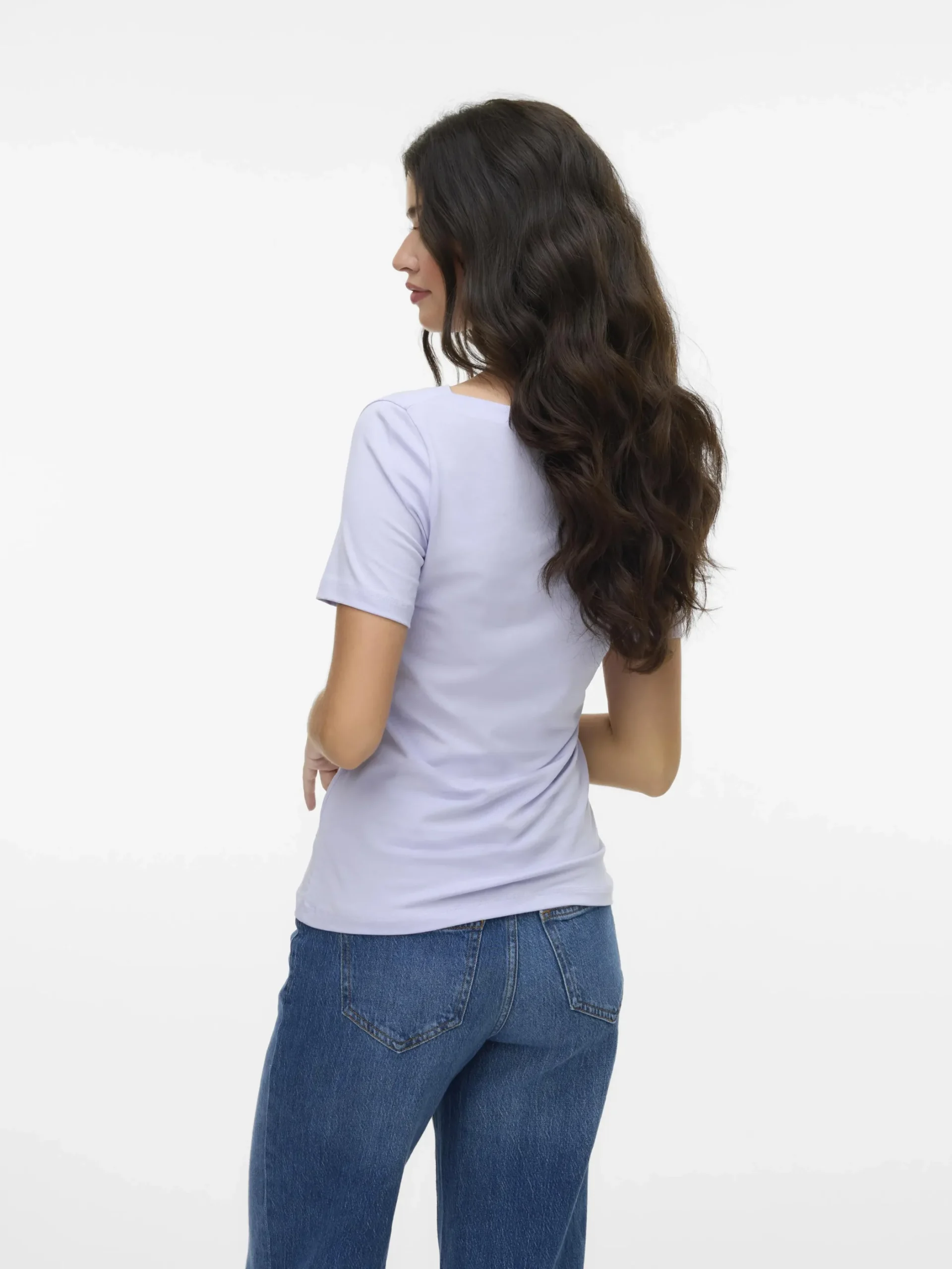 Damen Vero Moda VMPANDA MODAL S/S TOP