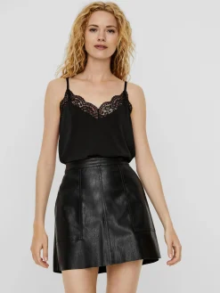 Damen Vero Moda VMANA S/L LACE TOP NO Top