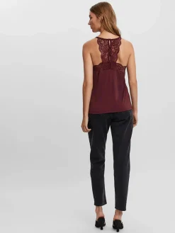 Damen Vero Moda VMANA S/L LACE TOP NO Top