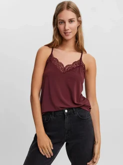 Damen Vero Moda VMANA S/L LACE TOP NO Top