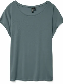 Damen Vero Moda VMAVA PLAIN SS TOP GA Shirt