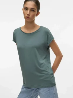 Damen Vero Moda VMAVA PLAIN SS TOP GA Shirt