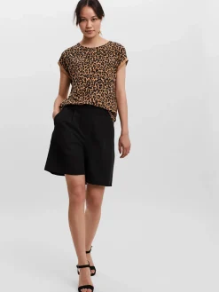 Damen Vero Moda VMAVA PLAIN SS TOP MU Shirt