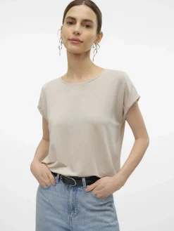 Damen Vero Moda VMAVA PLAIN SS TOP GA Shirt