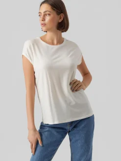 Damen Vero Moda VMAVA PLAIN SS TOP GA Shirt