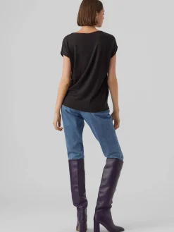 Damen Vero Moda VMAVA PLAIN SS TOP GA Shirt