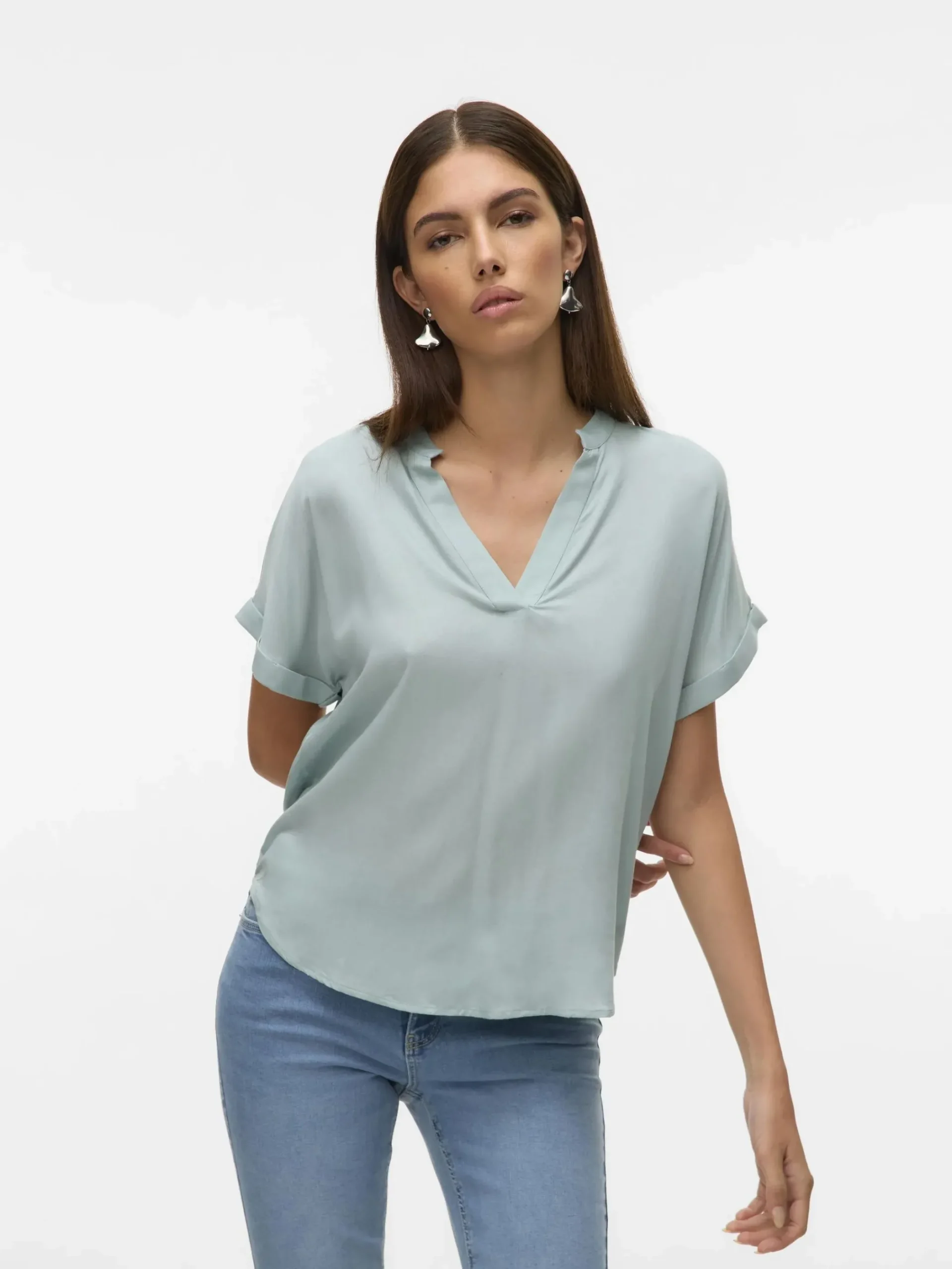 Damen Vero Moda VMBEAUTY SS TOP GA NO Bluse