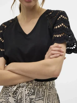 Damen Vero Moda VMBLASY S/S T-SHIRT J T-Shirt