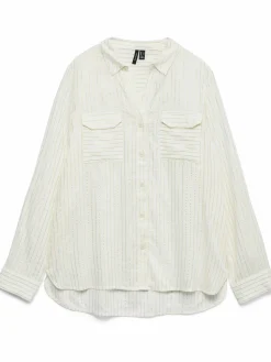 Damen Vero Moda VMBUMPY LS GLITTER Hemdbluse