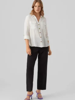 Damen Vero Moda VMBUMPY L/S SHIRT NEW Bluse