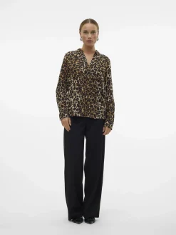 Damen Vero Moda VMBUMPY L/S SHIRT NEW Bluse