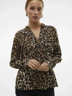 Damen Vero Moda VMBUMPY L/S SHIRT NEW Bluse