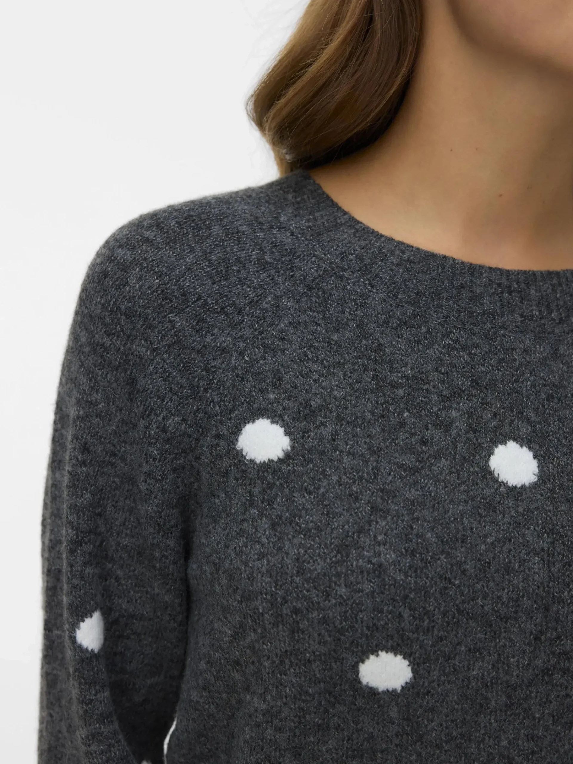 Damen Vero Moda VMDOFFY INTARSIA LS O Pullover