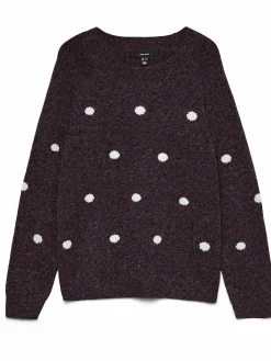 Damen Vero Moda VMDOFFY INTARSIA LS O Pullover