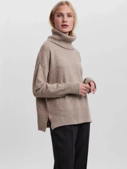Damen Vero Moda VMDOFFY LS COWLNECK B Pullover